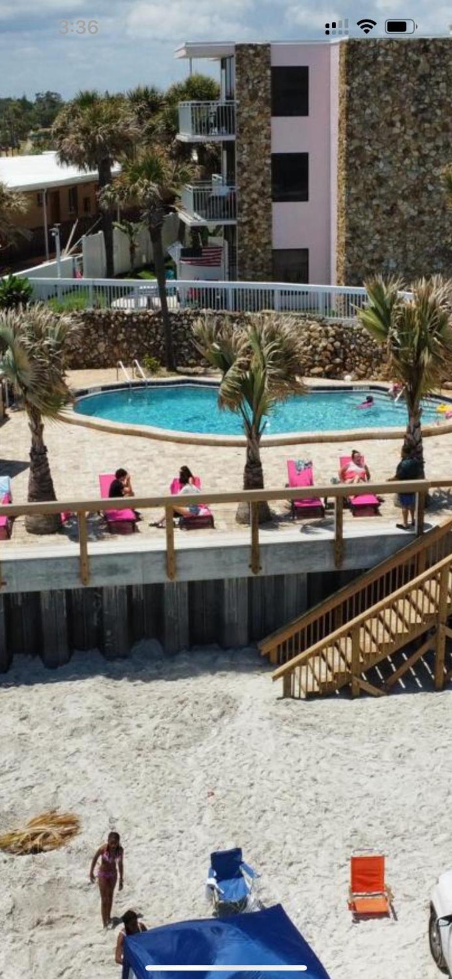Flamingo Inn Beachfront - Daytona Beach Exterior foto