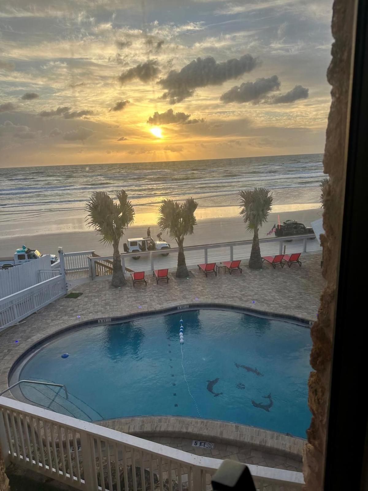 Flamingo Inn Beachfront - Daytona Beach Exterior foto